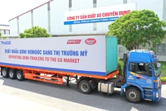THACO exports of semi-trailers to US market gather steam
