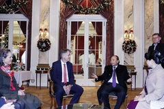 President receives Mayor of Bern, leaders of Swiss group