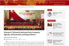 Indian researcher highlights Vietnam’s achievement under Party leadership