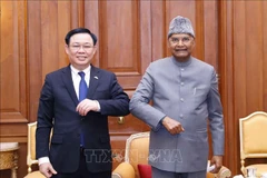 NA Chairman Vuong Dinh Hue meets Indian President