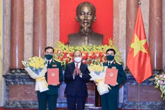 Leaders of Ministry of National Defence get ranks promoted