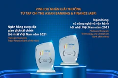 Sacombank wins 2 awards from The Asian Banking and Finance