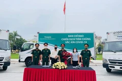 Refrigerated trucks allocated to Military Regions for COVID-19 vaccine transport