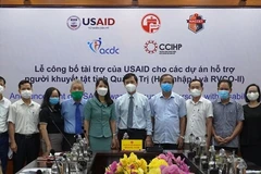 USAID launches projects to support disabled people in Quang Tri
