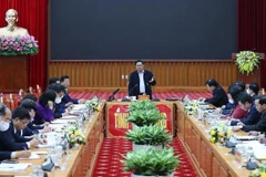PM works with leaders of Cao Bang