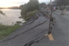 Rains renew Mekong Delta erosion threat