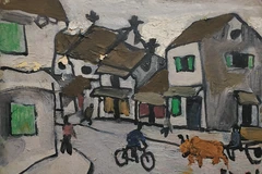 Bui Xuan Phai’s paintings to be auctioned in Singapore