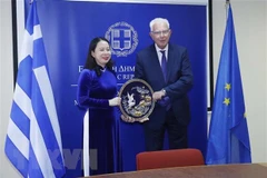 Vice President wraps up visit to Greece