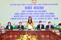Dossiers from Hanoi candidates for 15th NA election counted