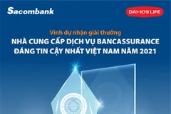 Sacombank, Dai-ichi Life win Dutch award for Most Trusted Bancassurance Provider in VN