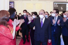 President Nguyen Xuan Phuc meets with OVs in Russia 