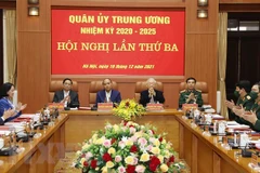 Party chief chairs third meeting of Central Military Commission