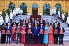 President presents decisions on conferring ambassador titles 