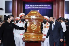 Memorial, burial ceremonies held for former Deputy PM Truong Vinh Trong