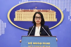 Spokesperson of the Vietnamese Ministry of Foreign Affairs Pham Thu Hang. (Photo: VNA)
