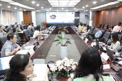 At the seminar on water security in the Mekong region. (Photo: VNA)