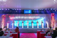 The inauguration ceremony for the Vaksindo Vietnam veterinary vaccine factory. (Photo: VNA)
