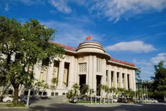 The headquarter of the State Bank of Vietnam in Hanoi. ( Photo: baochinhphu.vn)