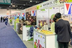 A Vietnam pavilion at the PLMA's 2024 Private Label Trade Show. (Photo: VNA)