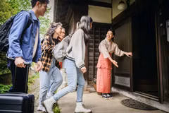 Ryokan - a traditional Japanese accommodation model attracts Vietnamese tourists. (Photo: VietnamPlus)