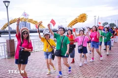 Visitors from the RoK in Da Nang (Photo: VNA) 