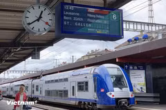 A high-speed train in Europe (Photo: VietnamPlus)