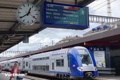 A high-speed train in Europe (Photo: VietnamPlus)