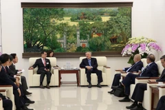 Deputy PM Nguyenn Hoa Binh hosts leader of Industrial Bank of Korea Kim Sung-tae (Photo: baochinhphu.vn)