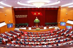 The 13th-tenure Party Central Committee convenes a meeting in Hanoi on November 25. (Photo: VNA)