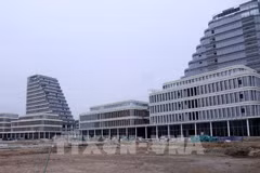 Hai Phong city is accelerating the Political and Administrative Centre project. (Photo: VNA)