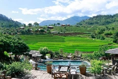 Tram Tau hot spring in the northwestern province of Yen Bai (Photo: VNA)