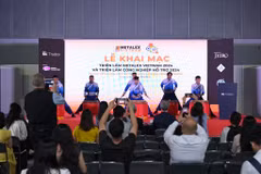 At the opening ceremony (Source: Metalex Vietnam Facebook page)