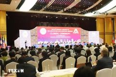 At the AIPA-45 closing ceremony (Photo: VNA)