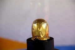 The golden linga of Binh Thuan (Photo: VNA)