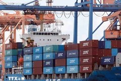 Vietnam's export turnover hit 34.05 billion USD in September, up 10.7% year on year. (Photo: VNA)