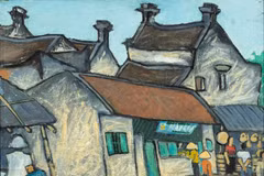"Gia Ngu Street" by painter Bui Xuan Phai.