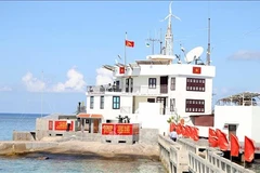 National flag flies on Truong Sa islands