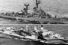 The US accused Vietnam of attacking the destroyers Turner Joy and Maddox. (File photo)