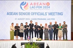 Participants at the ASEAN Senior Officials’ Meeting (SOM) on August 21 in Luang Prabang, Laos. (Photo: BNG)