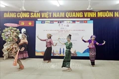 A dance performance at the ceremony. (Photo: VNA)