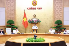 Prime Minister Pham Minh Chinh chairs Government monthly law-making session (Photo: VNA)
