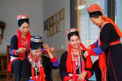 The traditional costume of Dao women in Tuyen Quang province (Photo: VNA) 