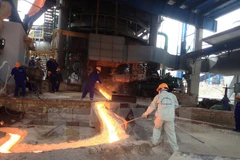 Iron and steel complex becomes operational in Cao Bang 
