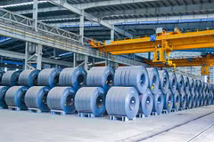 A factory of Hoa Phat Group (HPG). Early financial indications from steel companies in Q1 show improved business results after a volatile period. (Photo: HPG)