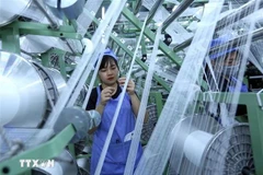 A fabric factory of the Hong Kong-invested Best Pacific Vietnam Co. Ltd in the Vietnam - Singapore Industrial Park in Hai Duong province. (Photo: VNA)