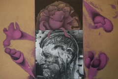 American painter uses art to ease war pains