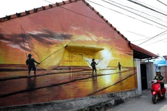 Mural village woos more visitors to Quang Binh