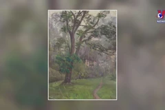 Paintings of King Ham Nghi auctioned in France