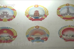 Original designs of national emblem on display