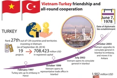 Vietnam-Turkey friendship and all-round cooperation